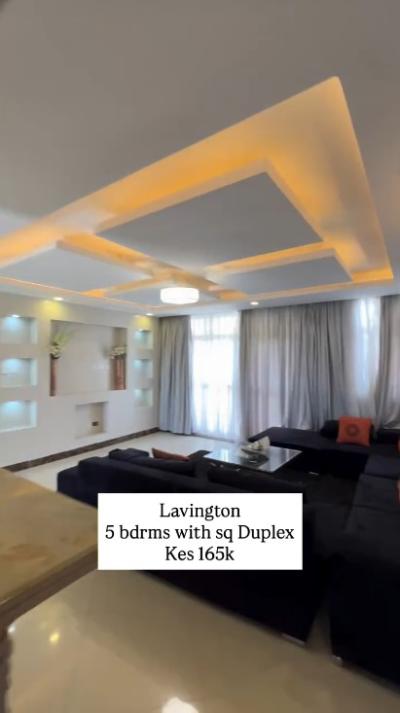 Lavington 5 Bedroom Mansion with SQ Duplex